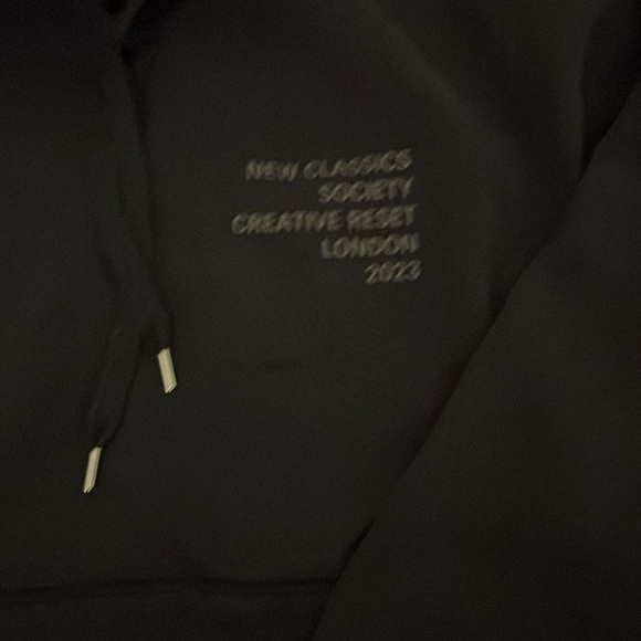 H&M navy hoodie - Picture 2 of 3
